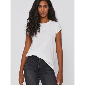 Pepe Jeans dámské bílé tričko BONNIE - S (803)